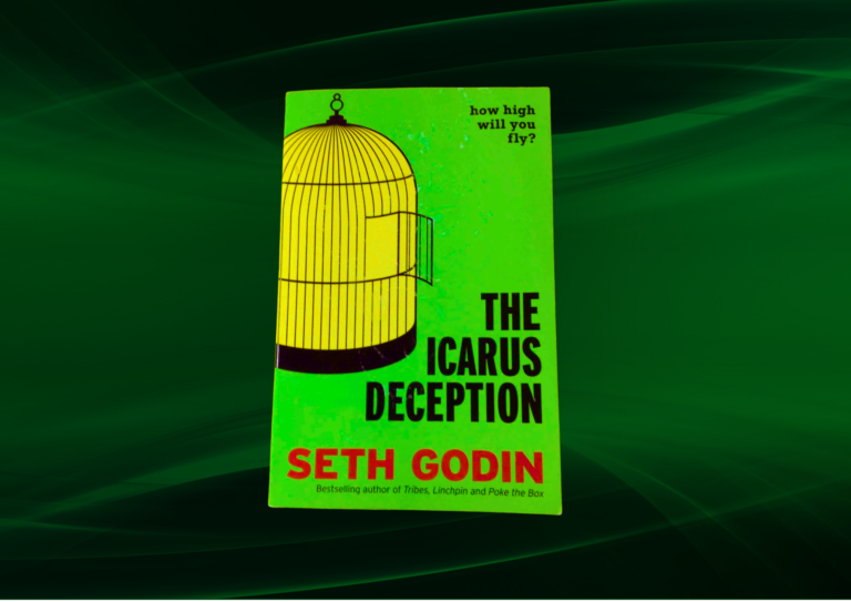 Front Cover of Icarus Deception.